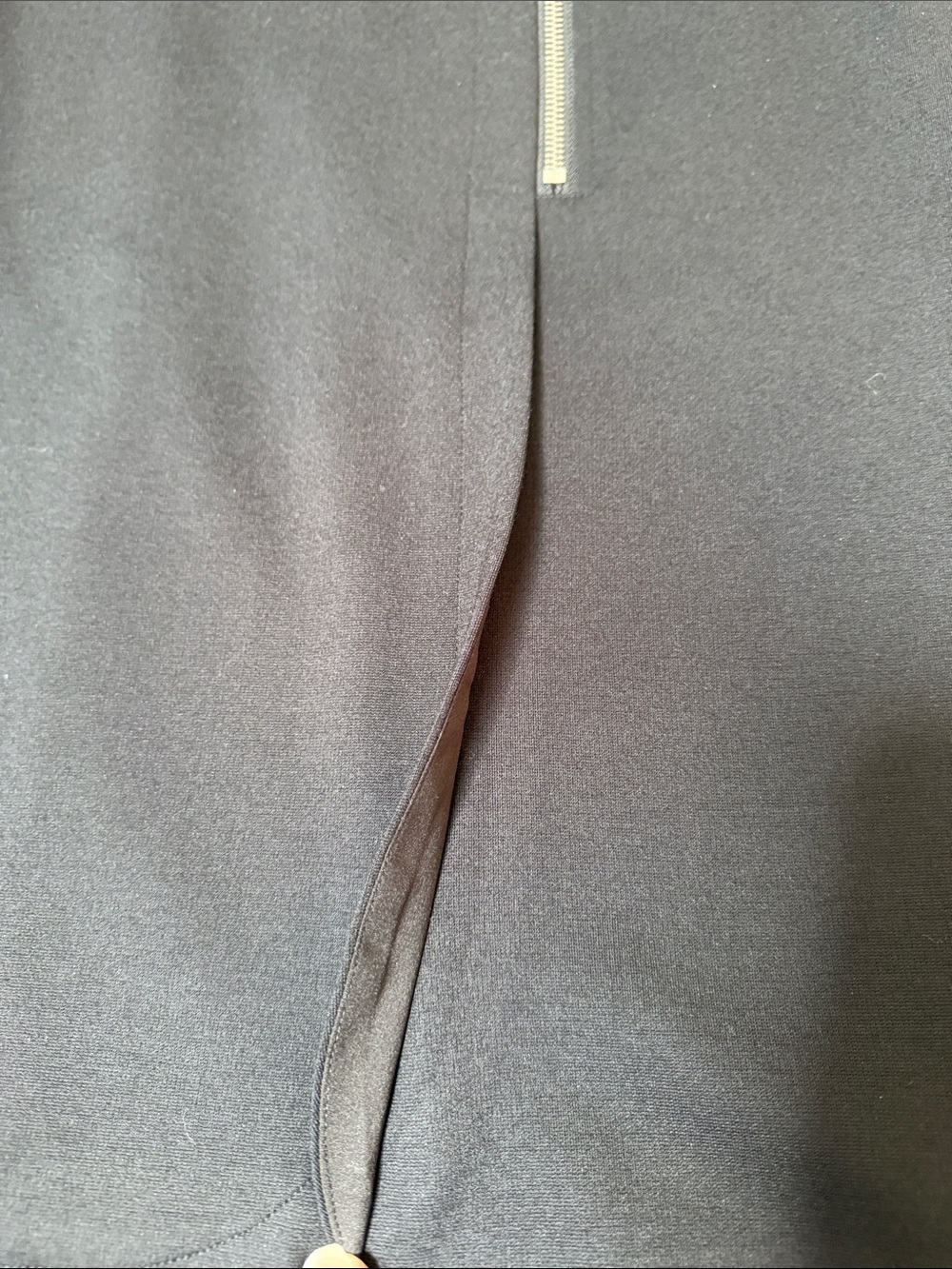 NWT Olsen sz 14 Black faux wrap skirt - closet staple; capsule wardrobe - Picture 5 of 11